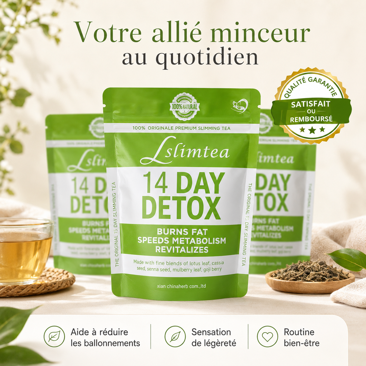 Thé Minceur Bio 14 jours