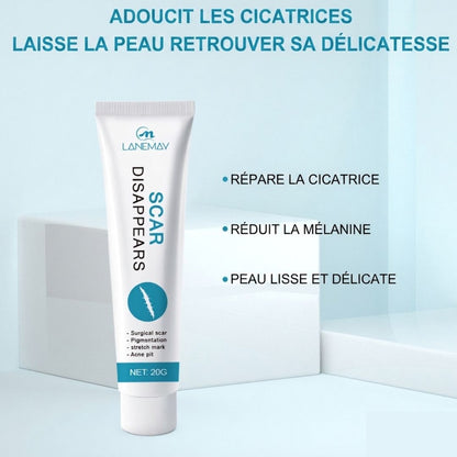 Gel Réparateur de la Peau pour Eliminer les Marques d'acné, les Boutons, les Vergetures et les Cicatrices
