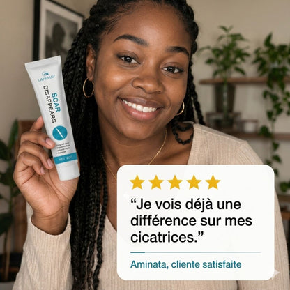 Gel Réparateur de la Peau pour Eliminer les Marques d'acné, les Boutons, les Vergetures et les Cicatrices