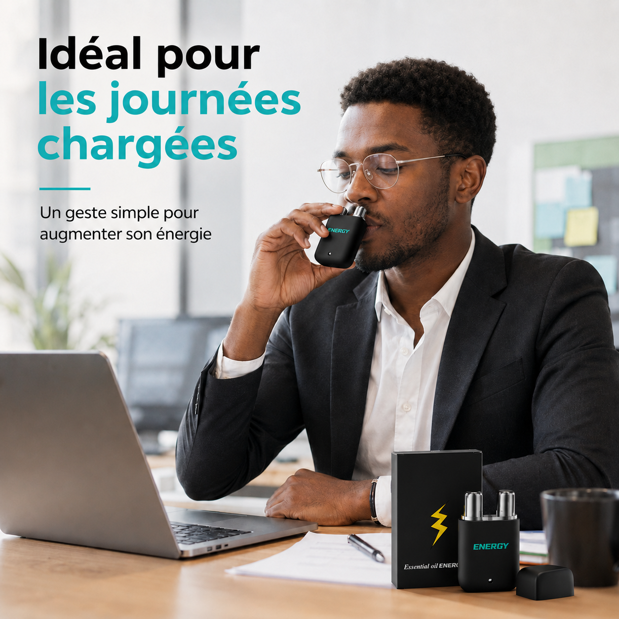 Inhalateur Aromatique aux Huiles Essentielles