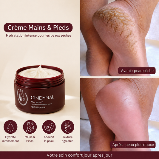 Crème Réparatrice Mains, Pieds et Talons Secs
