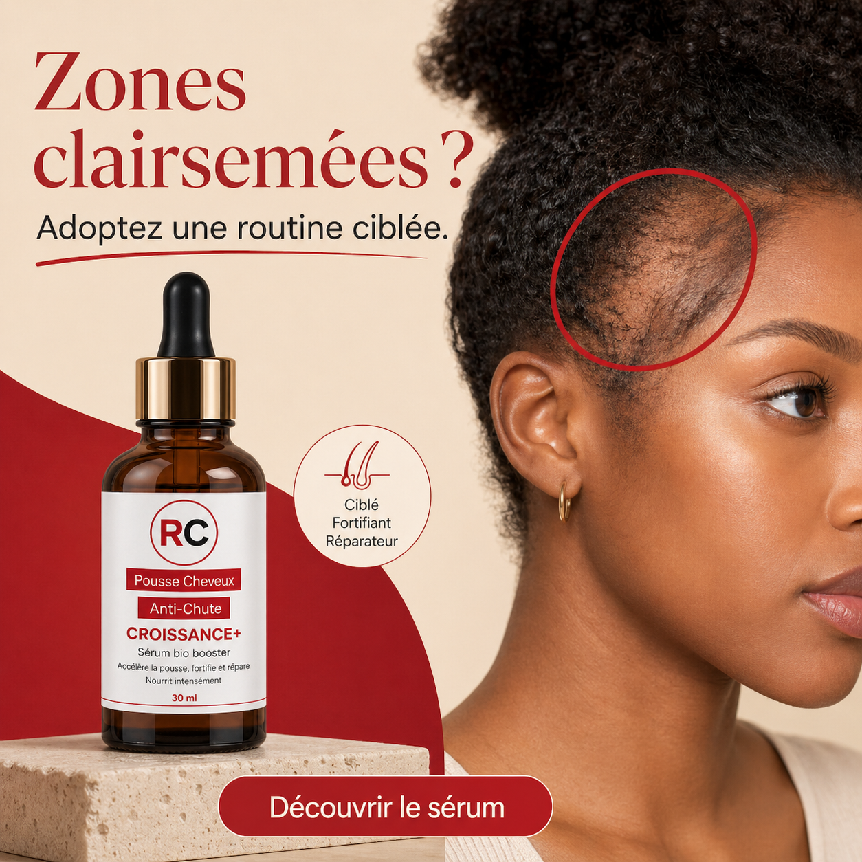 Serum Anti-Chute pour Cheveux