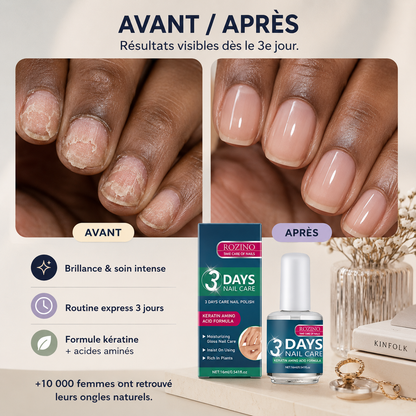 Huile de Soin Kératine Pour Ongles