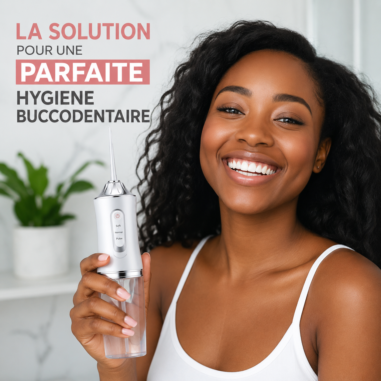 Hydropulseur Électrique pour Nettoyage Buccodentaire