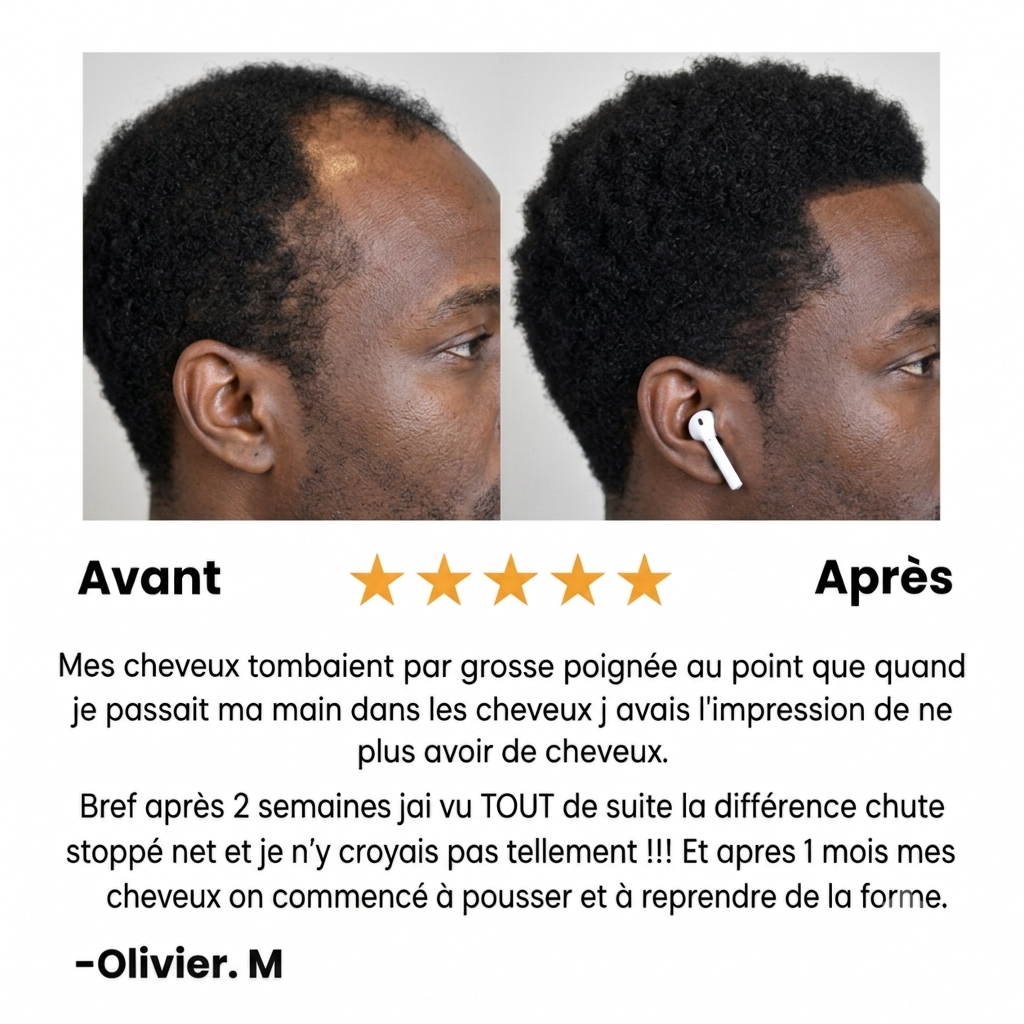 Spray de Croissance pour Barbe et Cheveux